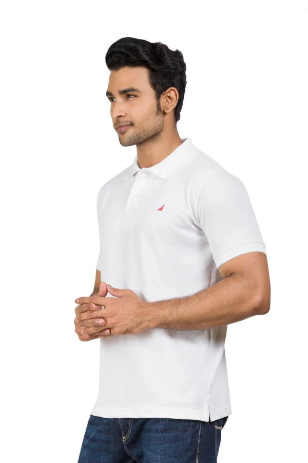 alamo classic fit men's polo shirt – cotton rich pique, 220 gsm