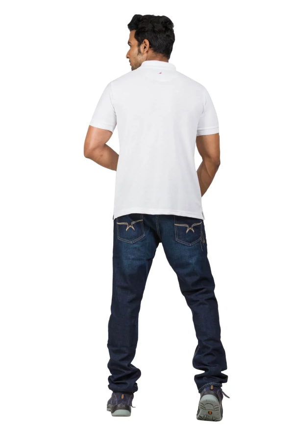 alamo classic fit men's polo shirt – cotton rich pique, 220 gsm
