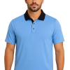 two tone pc blend regular fit polo t shirt