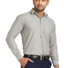 torino classic fit shirt – cotton rich, light grey, 115 gsm