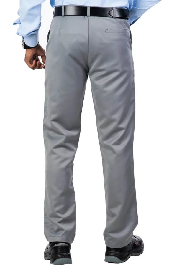 hudson classic fit formal trousers polyester viscose blend