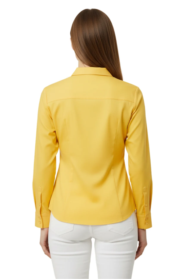 classic fit full sleeve formal shirt for women