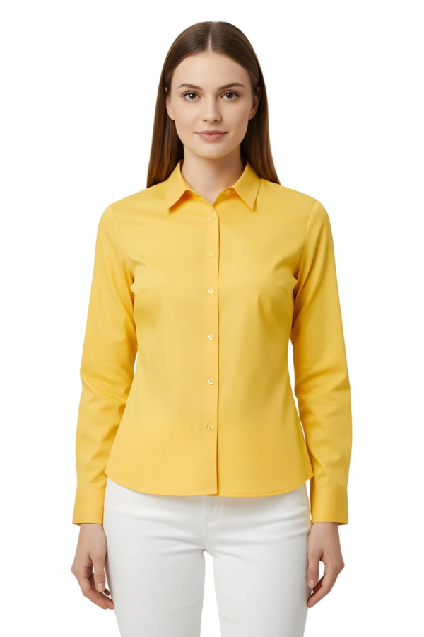 Classic Fit Full Sleeve Formal Shirt for Women