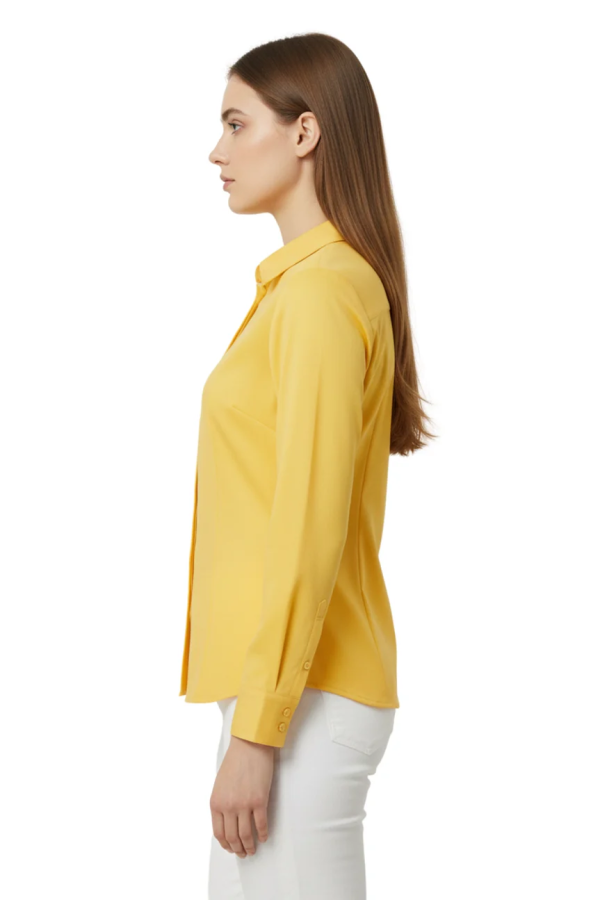 classic fit full sleeve formal shirt for women